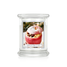 Kringle Candle - Apple Chutney - średni, klasyczny słoik (454g) z 2 knotami