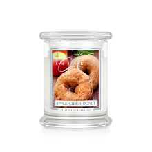 Kringle Candle - Apple Cider Donut - średni, klasyczny słoik (454g) z 2 knotami